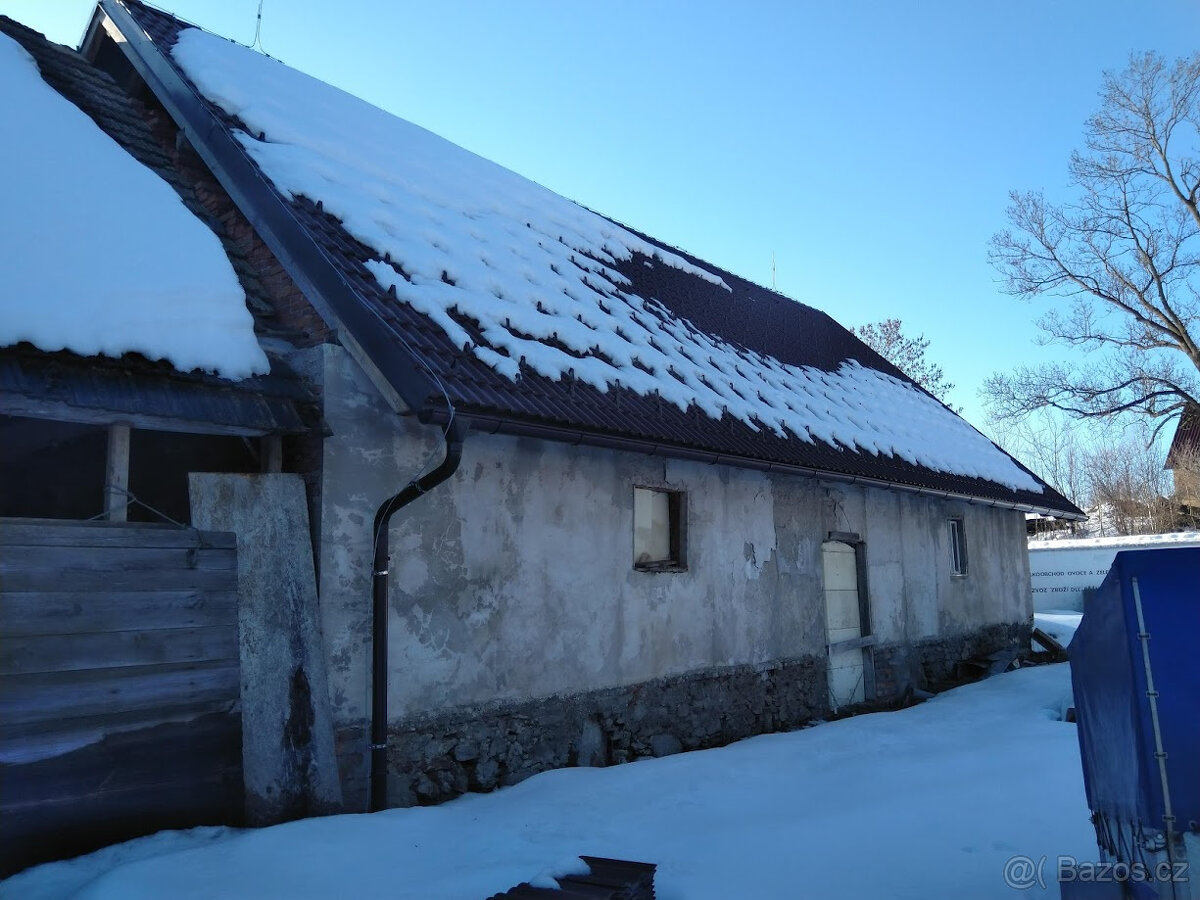Sedlový krov rozebraný - 13