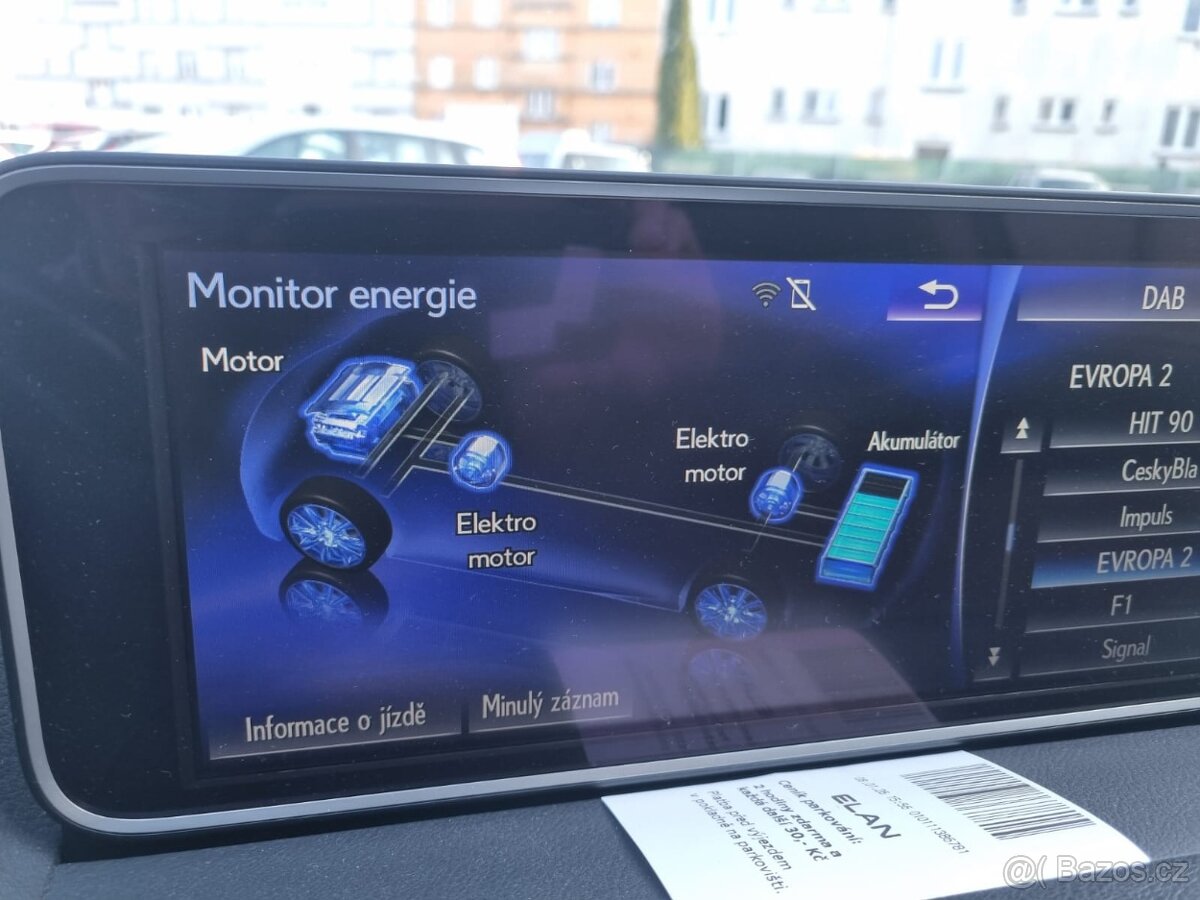 LEXUS RX450HYBRID 3.5 230KW R.V.2016výbava LUXURY - 13