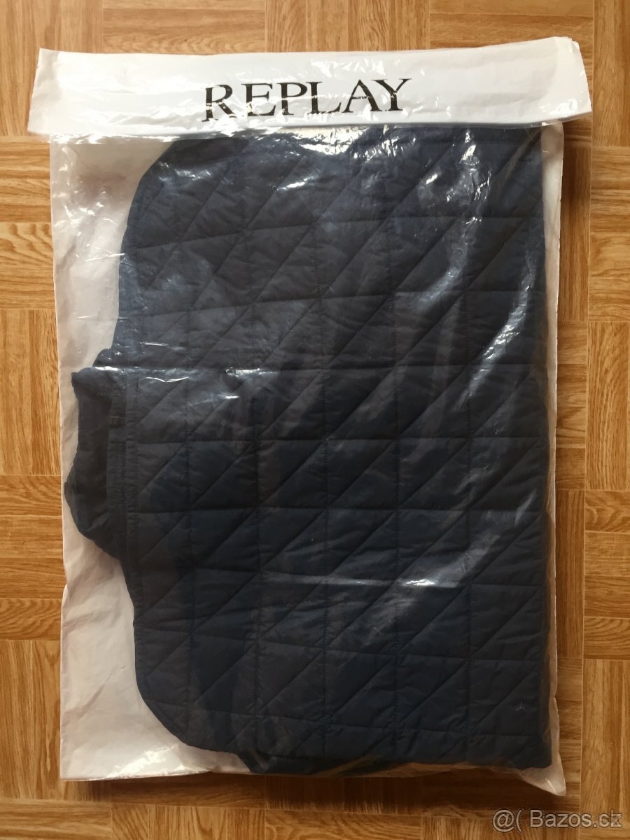 panska bunda REPLAY velkost L modra. - 13