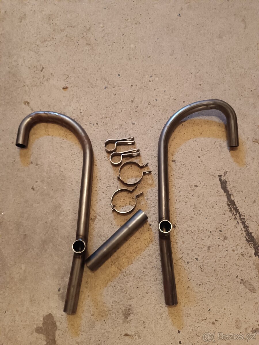 Přední světlo zadní světlo tachometr výfuky rybiny - 13