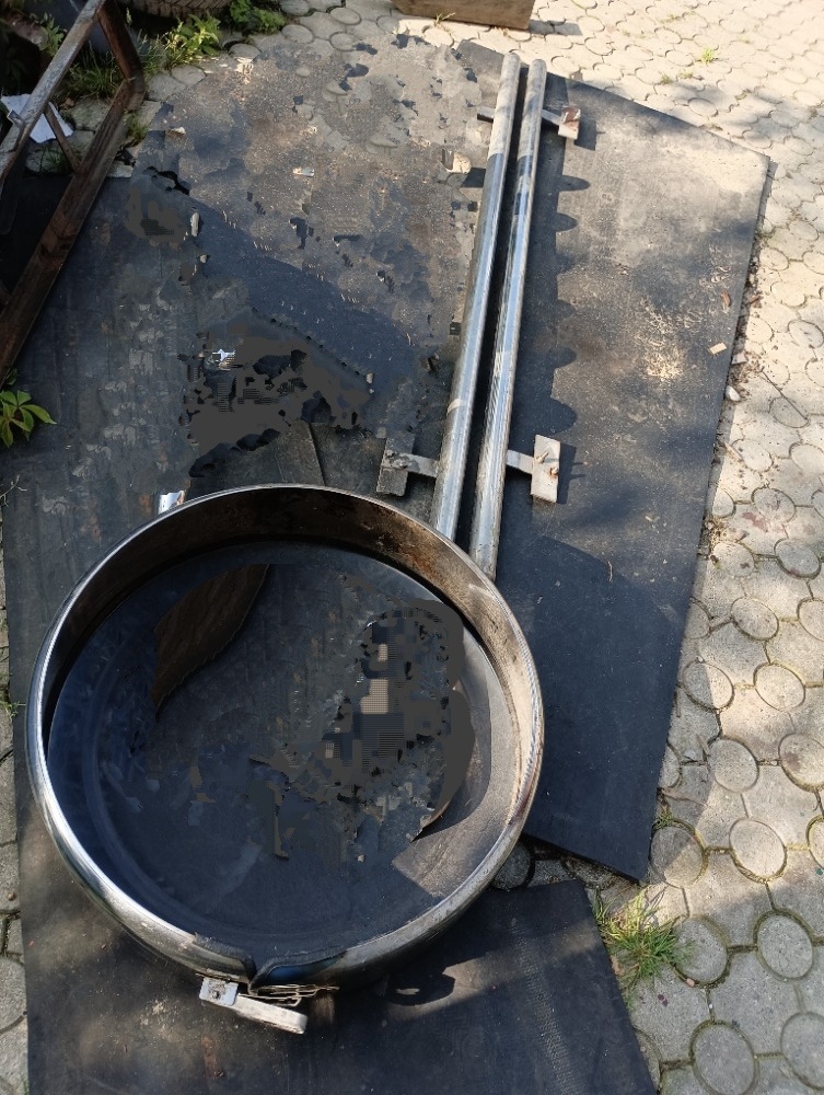Nerez rám nášlapy kryt rezervy - 13
