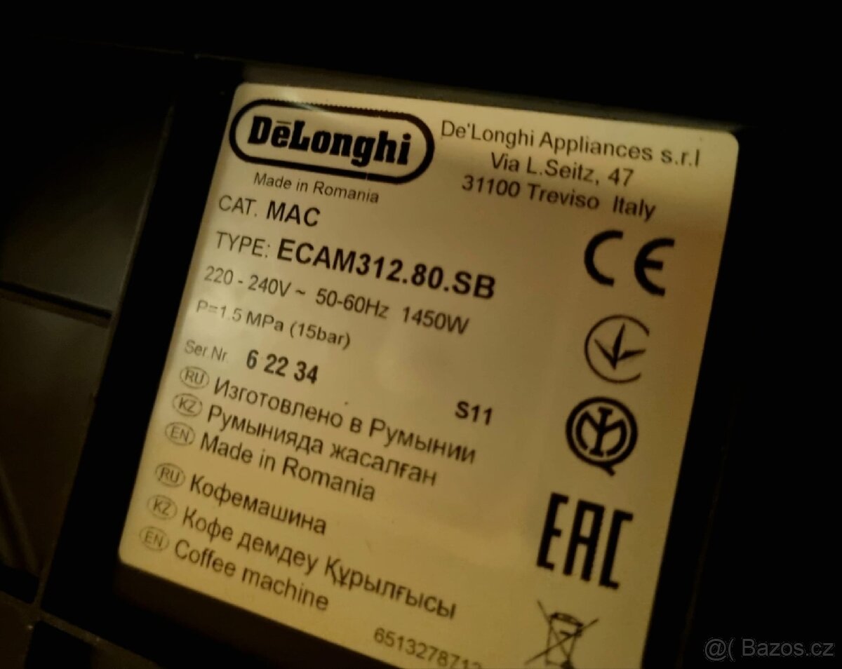 Automatický kávovar DeLonghi Magnifica Evo Next - 13