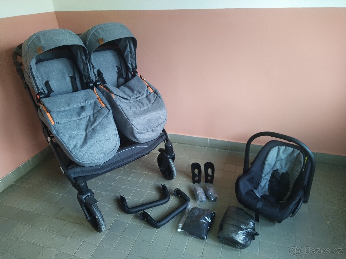 Kočár pro dvojčata Dorjan Twin - 13