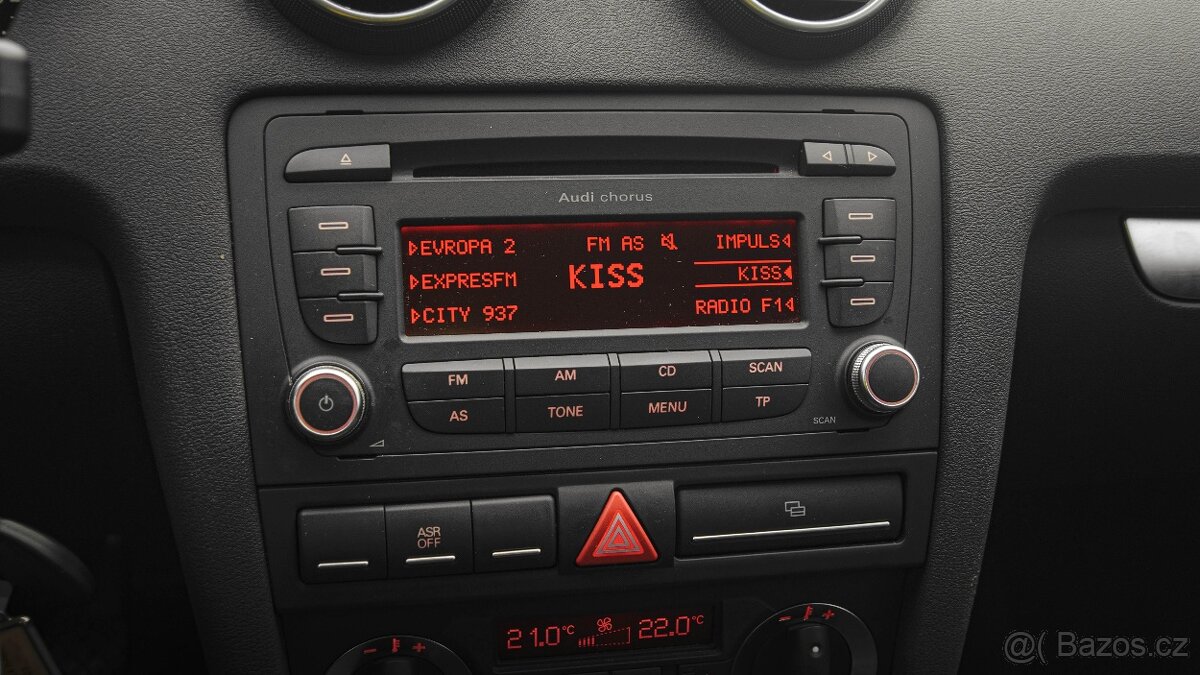 Audi A3, SPORTBACK 1,6/75kW ČR - 13