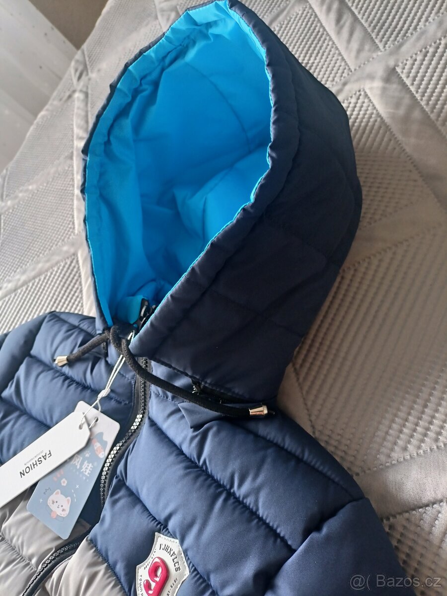 Nová dětská zimní bunda, vel.128 - 13