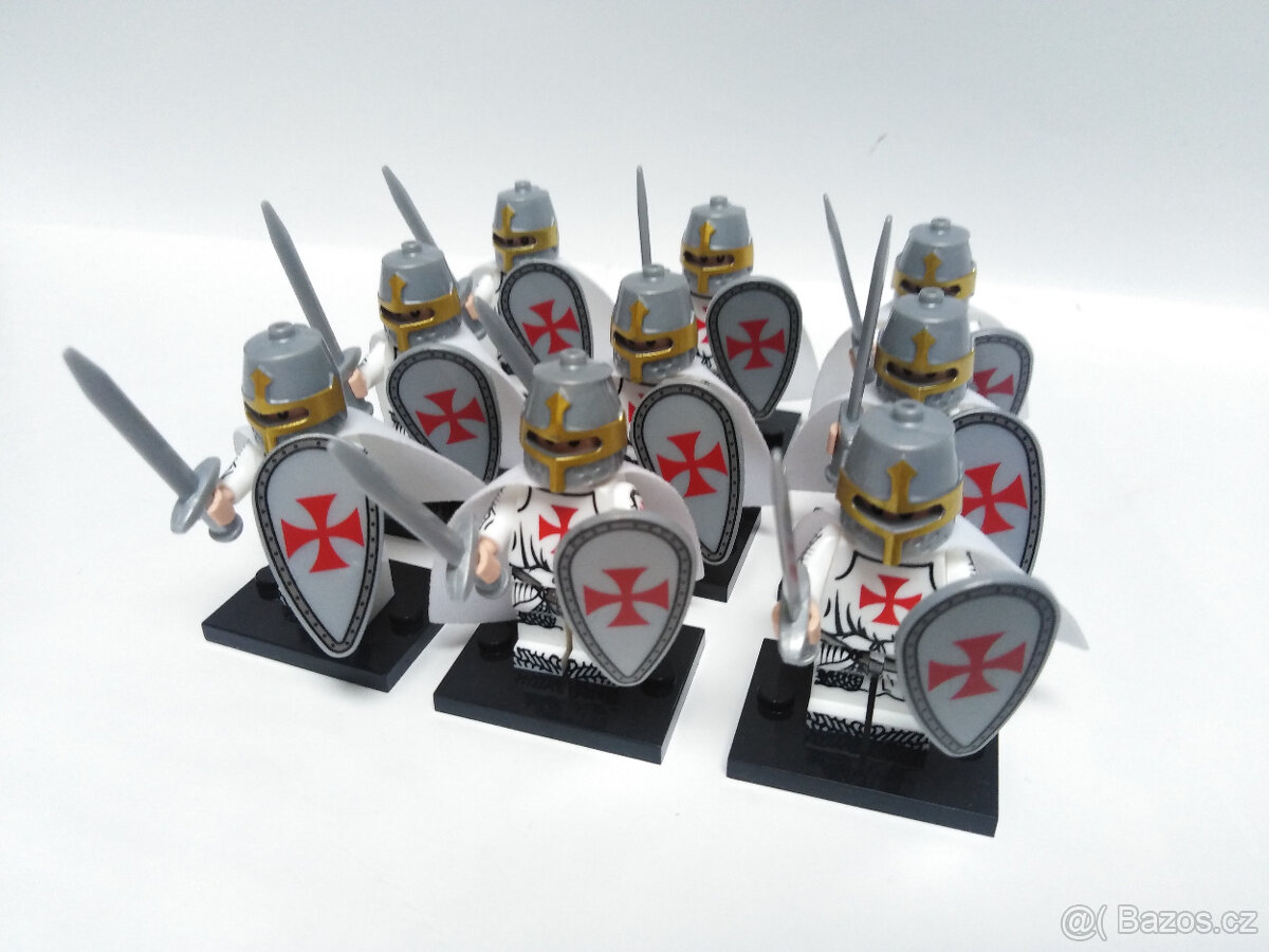 Minifigurky rytíři (1), typ Lego - 13