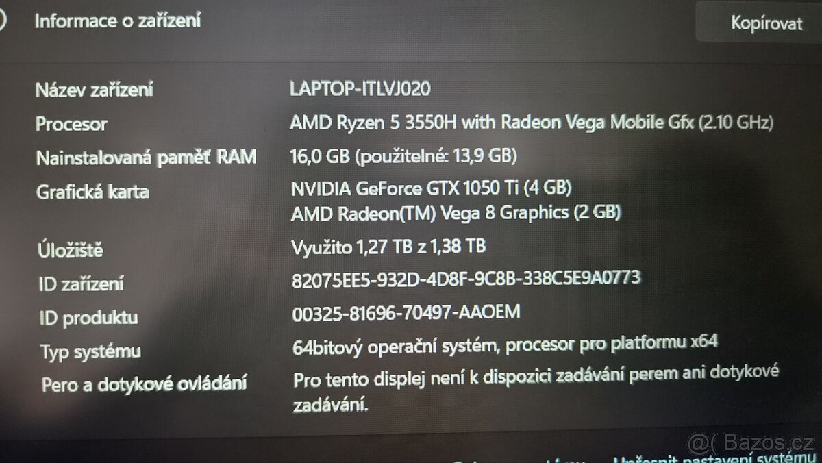 Acer Nitro 5 - 13