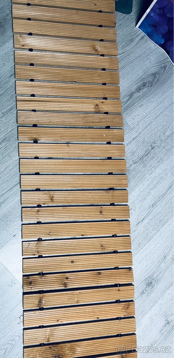 Dřevěná cesta, chodník na zahradu 245x43 - 13