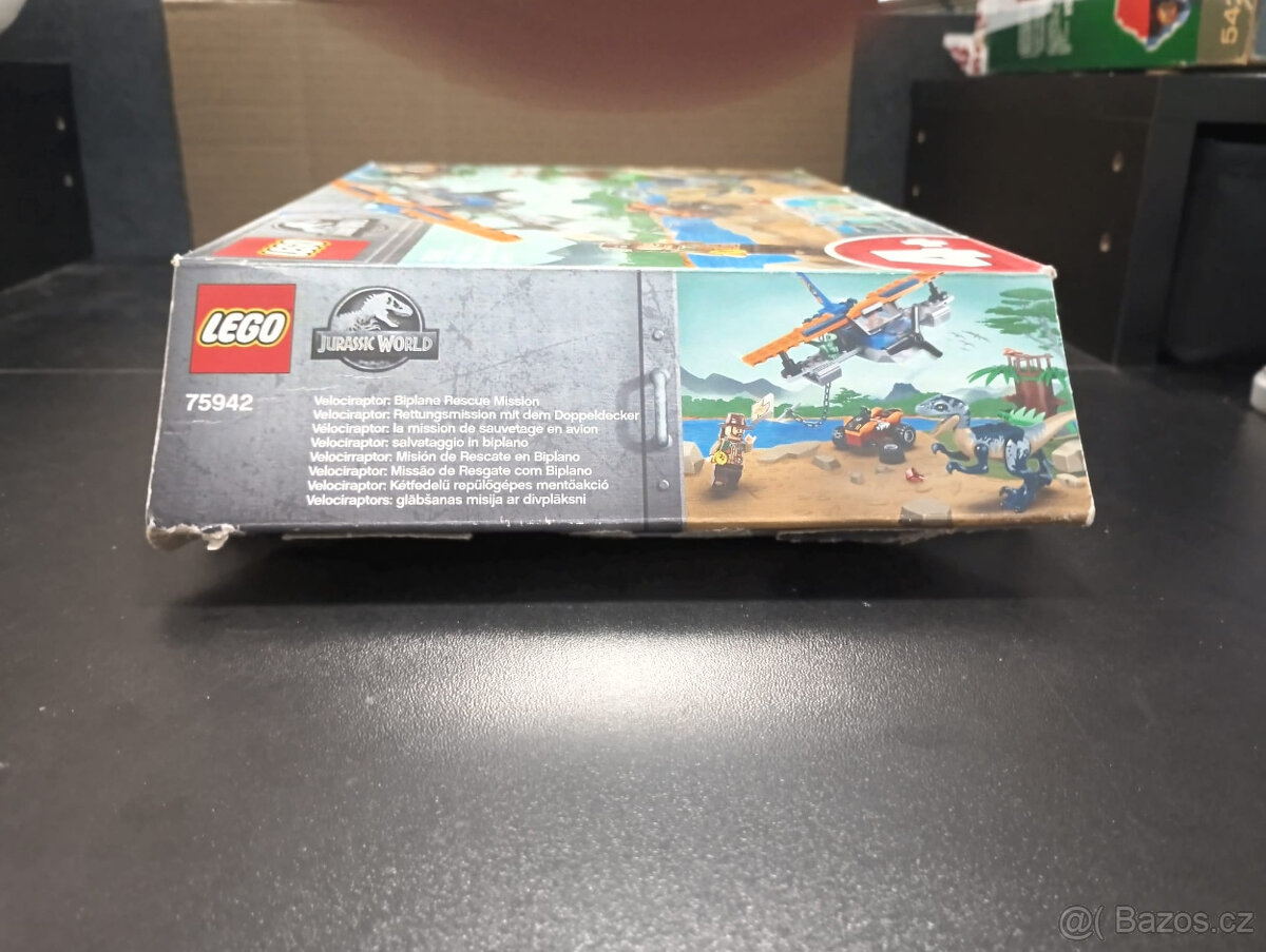 LEGO Jurassic World 75942 Velociraptor: Biplane Rescue Missi - 13