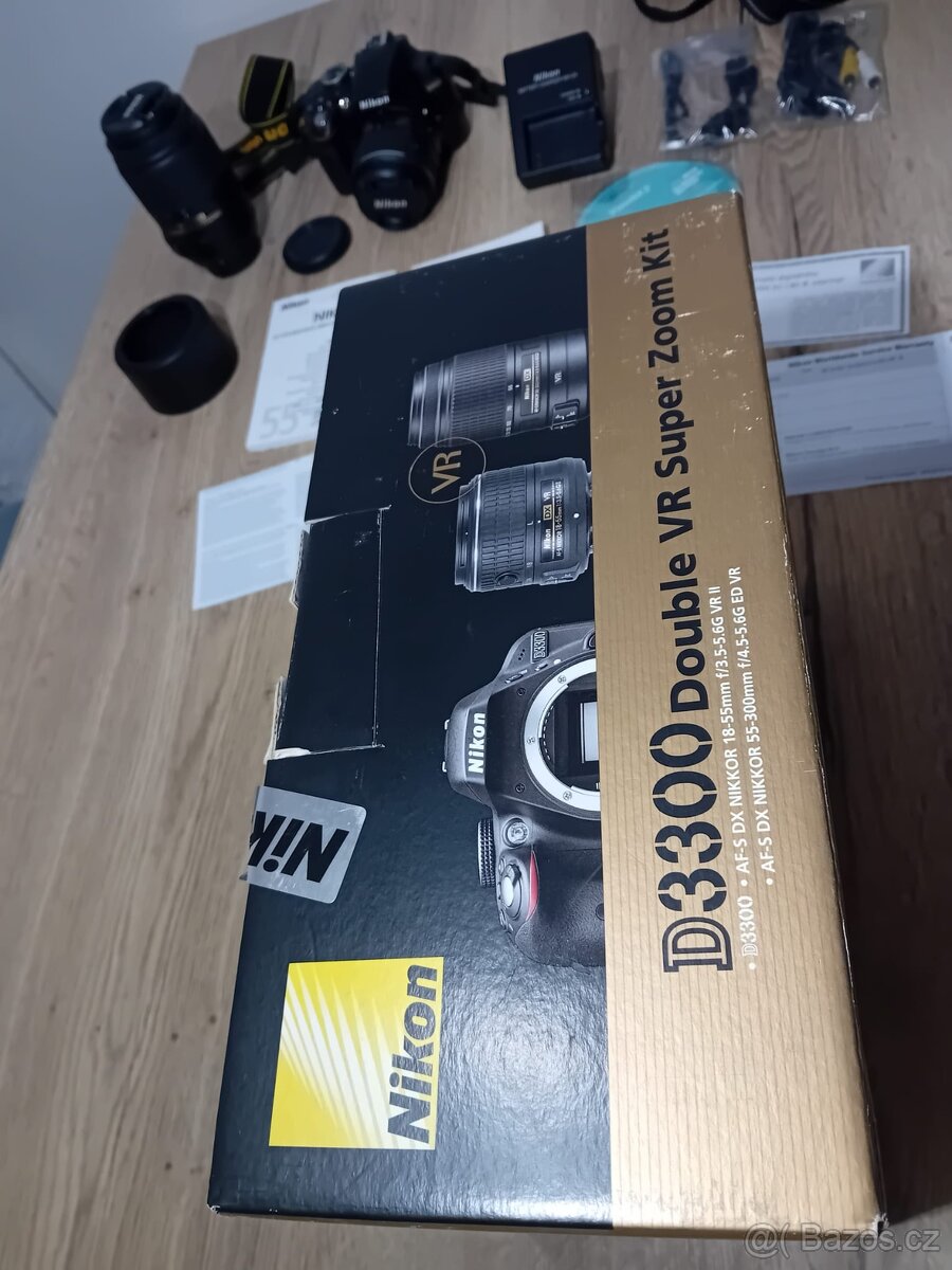 Zrcadlovka Nikon D3300 + objektivy - 13
