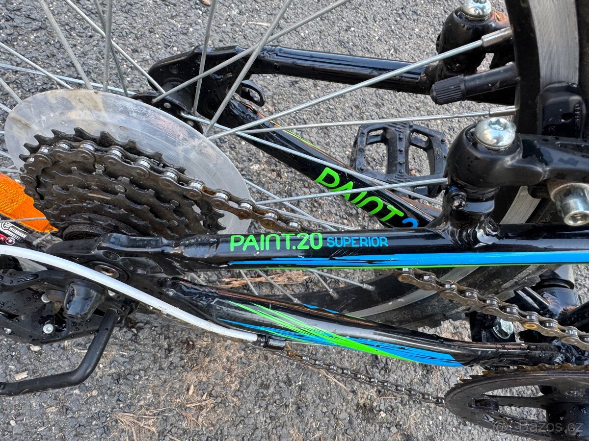 Dětské kolo Superior Paint 20 + helma - 13