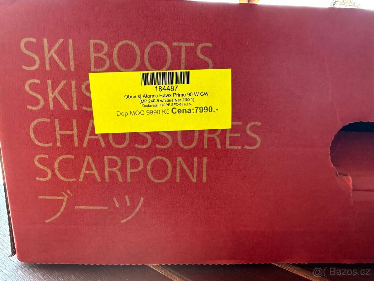 Atomic dámské lyžáky 24/24.5 - 13