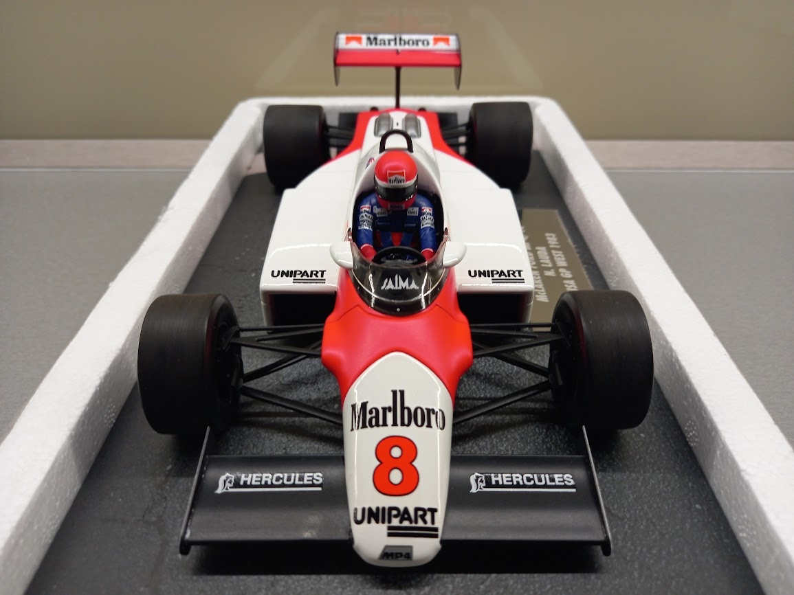F1 MCLAREN MP4/1C FORD MARLBORO USA WEST GP 1983 LAUDA 1:18 - 13