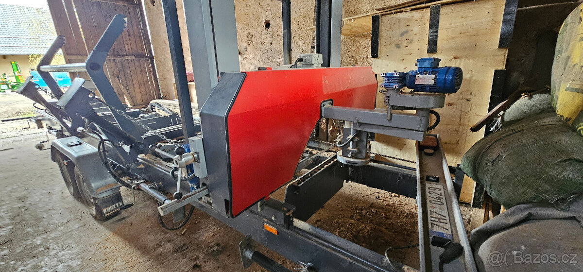 Prodám Mobilní pásovou pilu TP-600 , stav pily jak Nové - 13