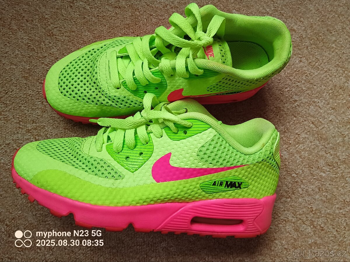 Tenisky zn."NIK AIR MAX" limitovaná edice vel."36,5" - 13