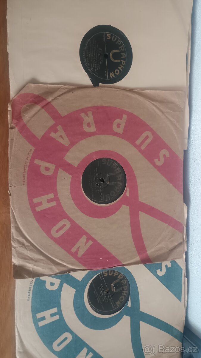 Šelakové gramofonové desky cca 500ks - 13