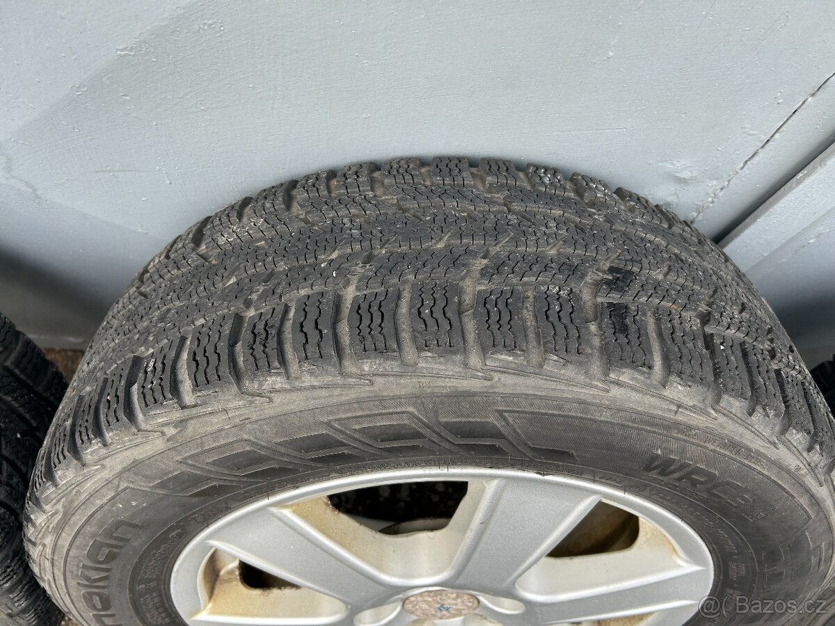 Alu kola R16 5x112 + Zimní pneu 205/65/16C Nokian, Semperit - 13