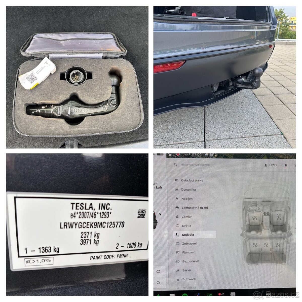 Tesla Model Y LR AWD EAP/Tažné/Záruka - 13