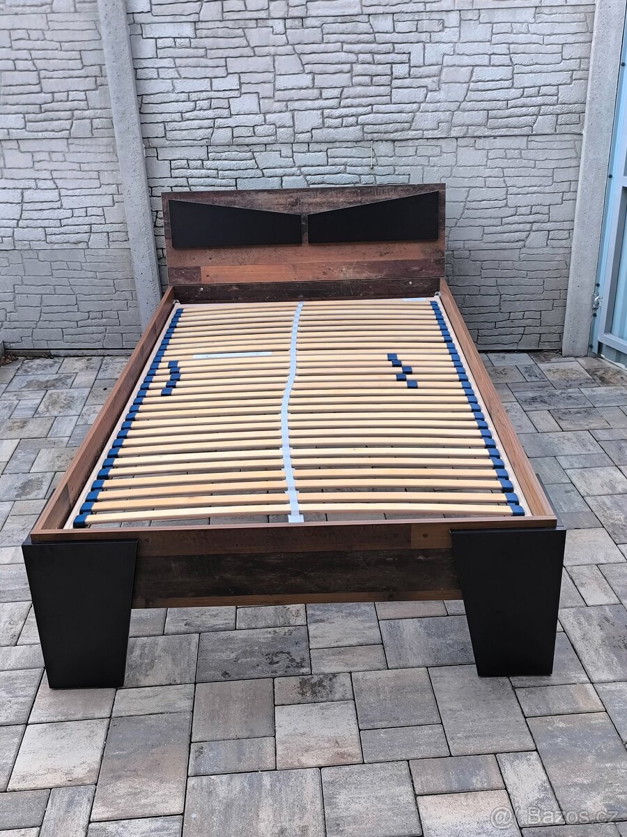 Prodám postel + Matrací 120cm x 200cm - 13