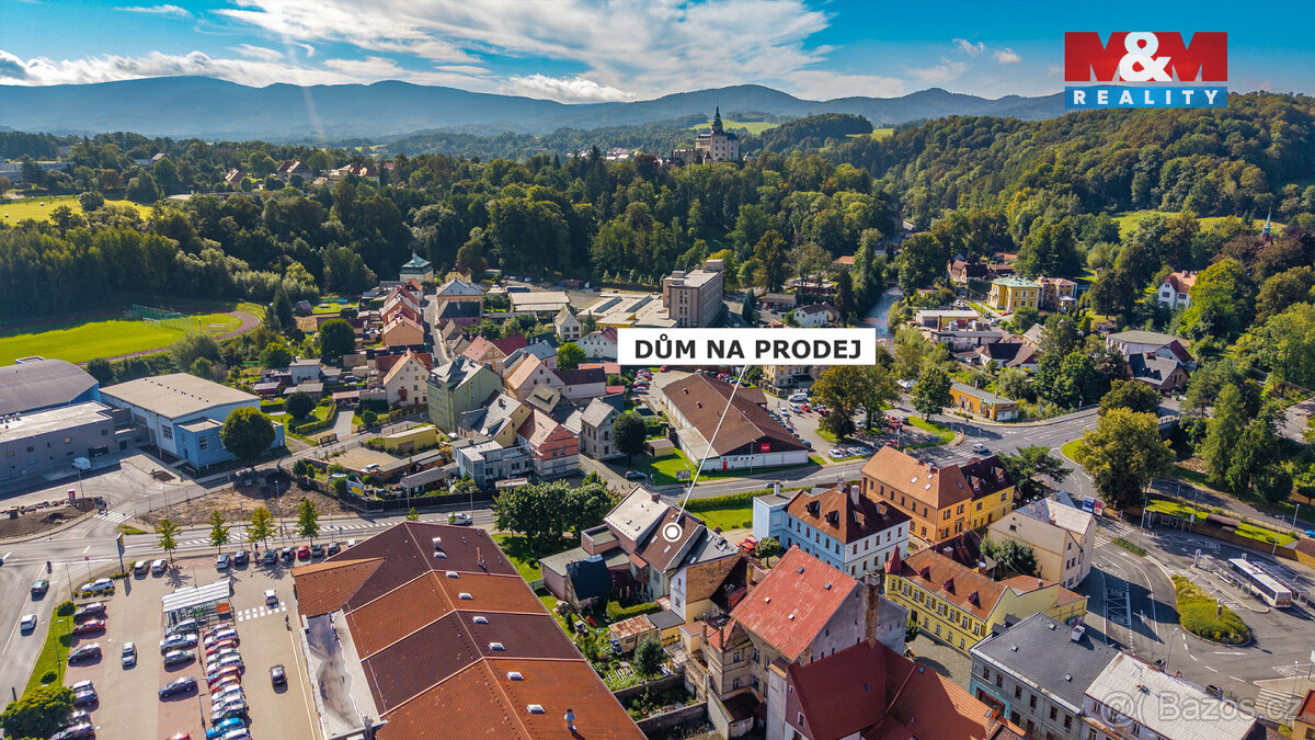 Prodej nájemního domu, 196 m², Frýdlant, ul. ČSA - 13