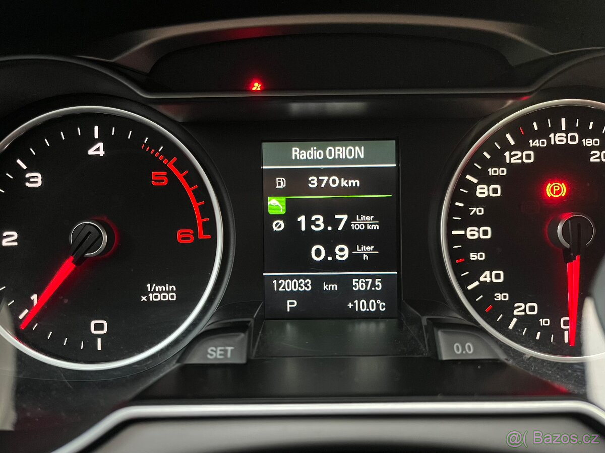 Audi A4 2.0 TDI 130 kW Quattro Tiptronic nízké km, TOP stav - 13