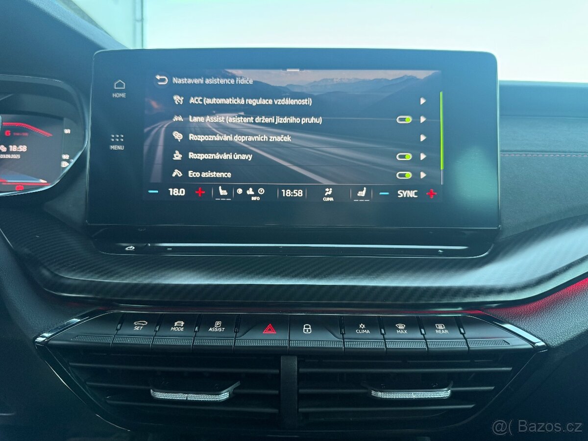 Škoda OCTAVIA IV RS TDi MATRIX VIRTUAL KAMERA WEBASTO 2023 - 13