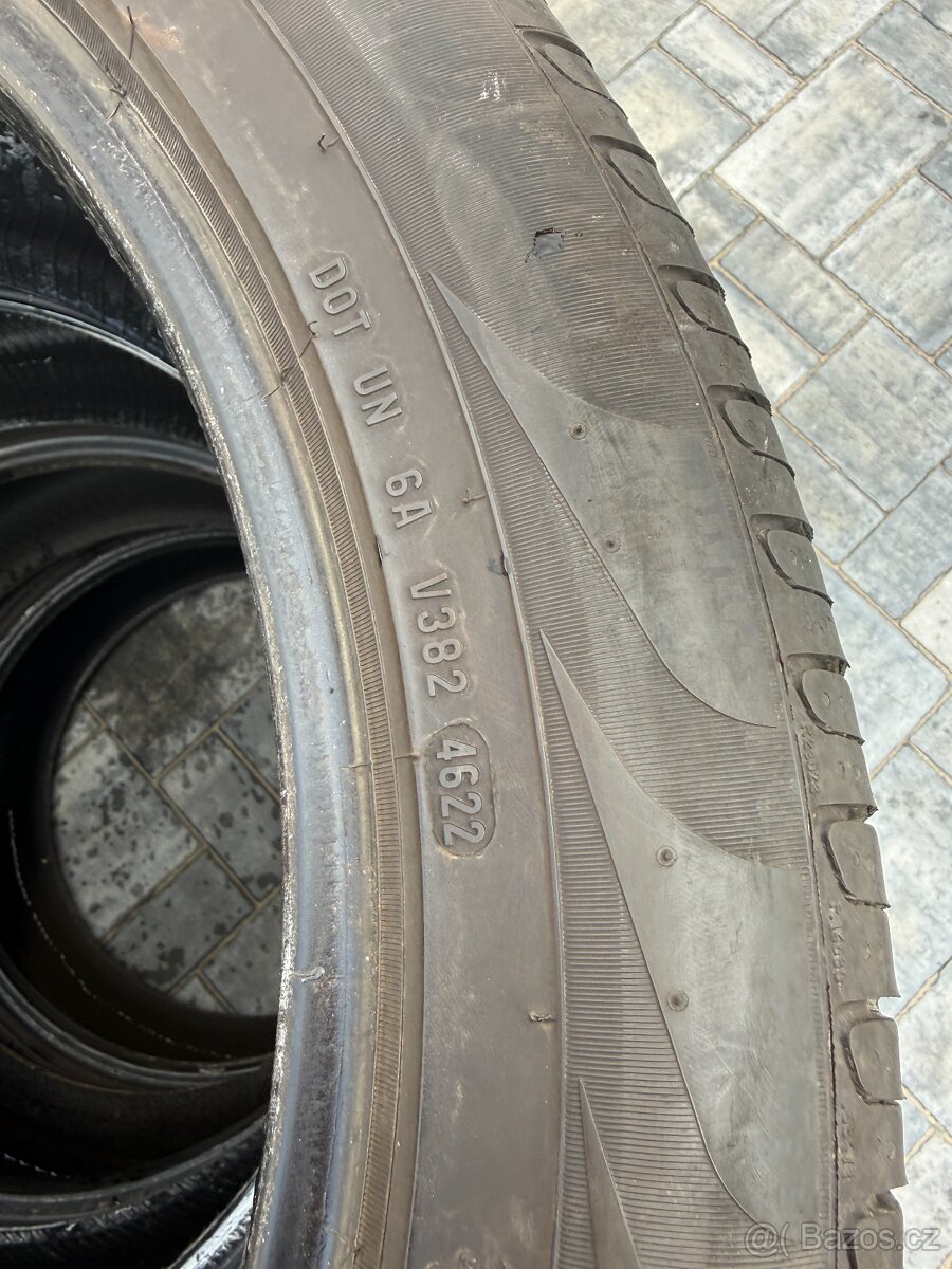 Letní 255/45/20 101W Pirelli + Continental 4ks 5mm - 13