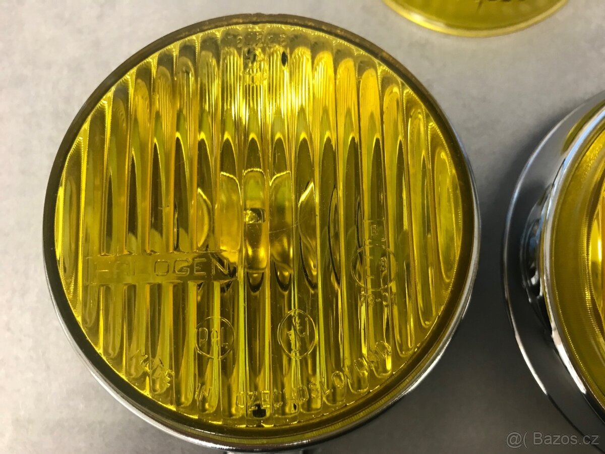 Světla, blinkry, skla, vnitřní zpětné zrcátko na Škodu 1000 - 13