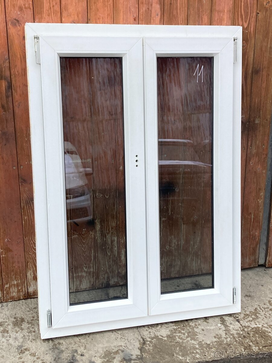 Plastová okna bílá, bílá různé rozměry, perfektní stav - 13