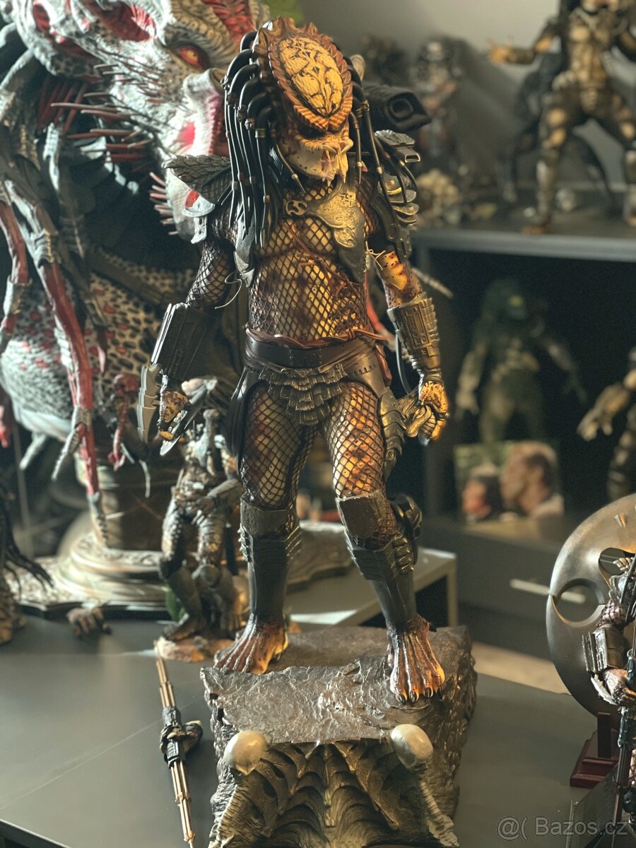 Predator 2 maquette 1/4 Exclusive 72cm, Sideshow+dárek - 13