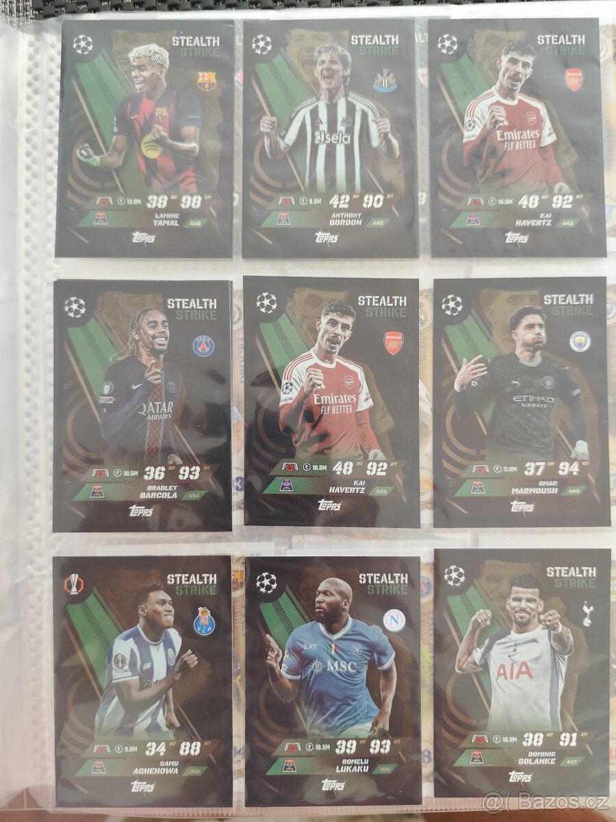 Fotbalové karty Topps - 13