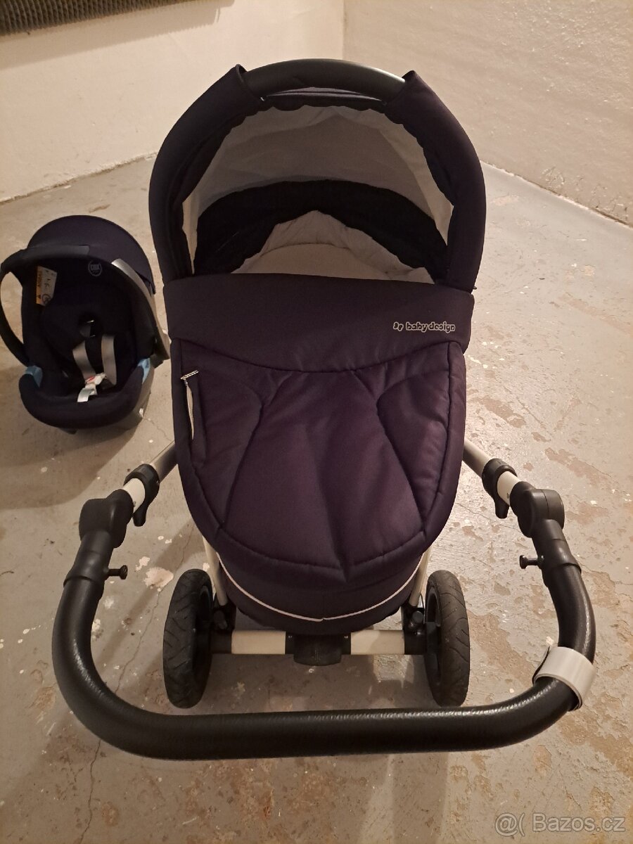 Kočárek trojkobinace Babydesign - 13