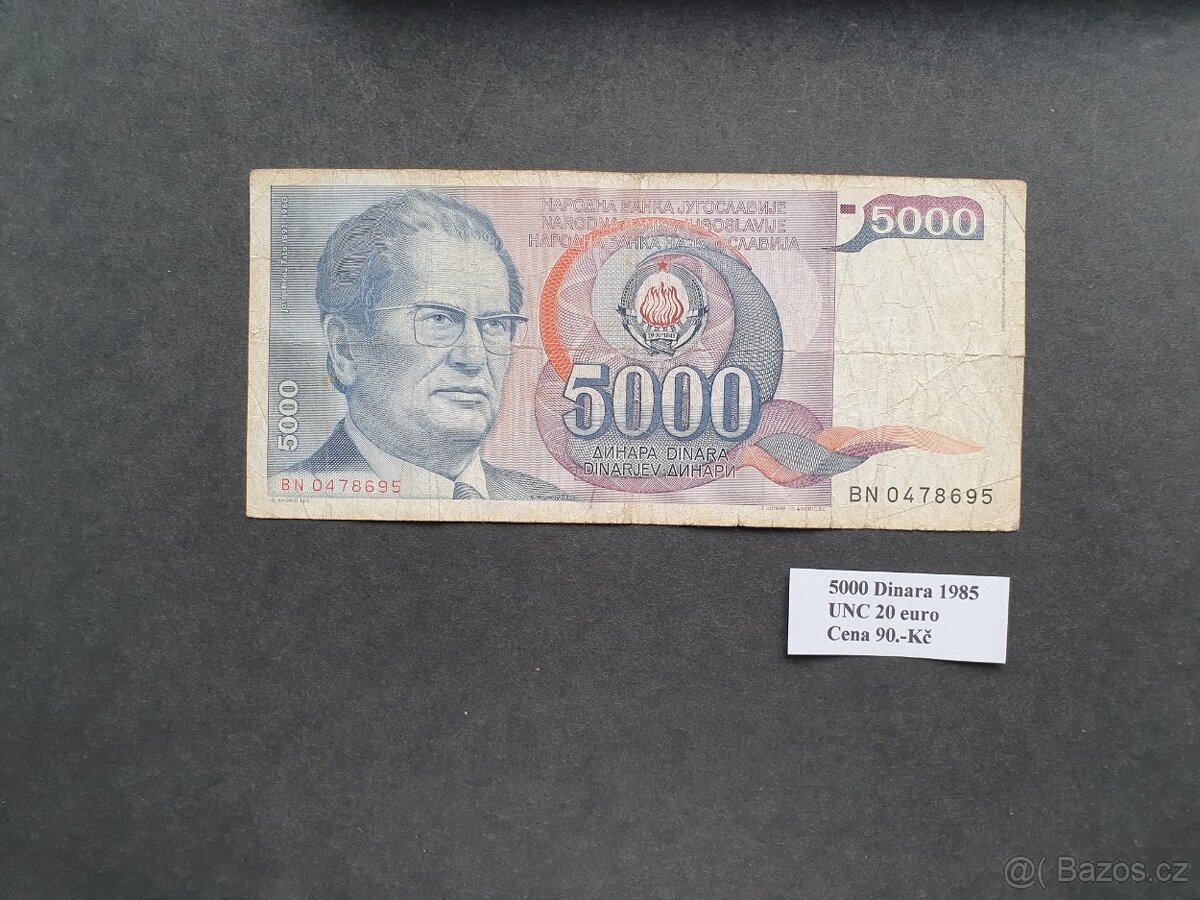 Prodám bankovky 20 ks - 13