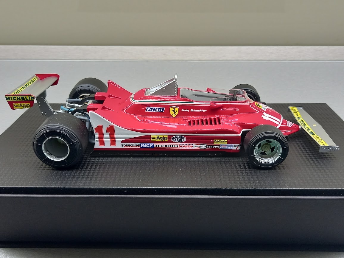 F1 FERRARI 312 T4 1979 JODY SCHECKTER GP REPLICAS 1:18 - 13