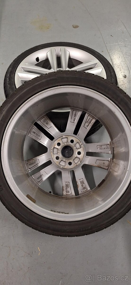 Kola s pneu 17", 5x100, 7Jx17, ET46, 215/40 R17 - 13