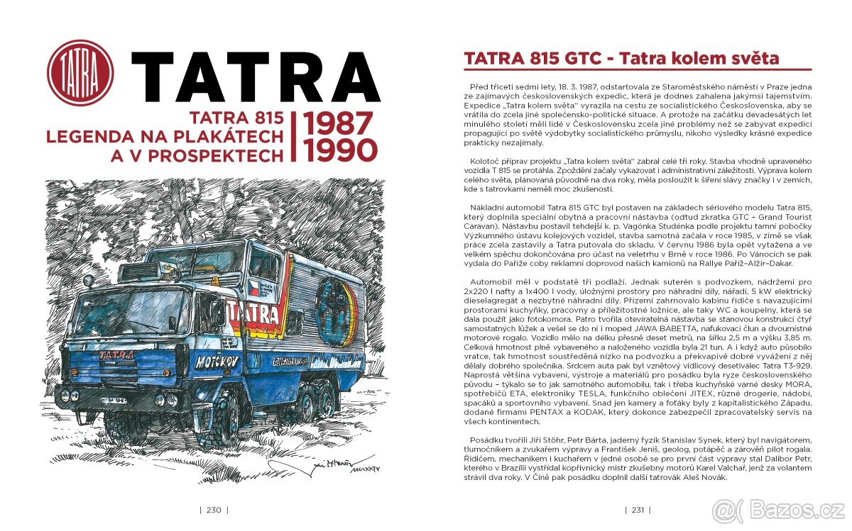 TATRA 815 - legenda na plakátech a v prospektech, 1983-2024 - 13