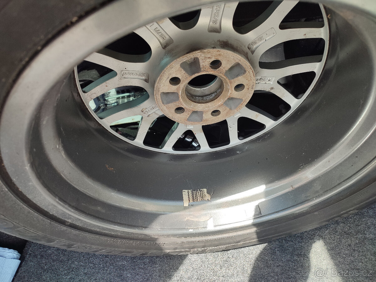 Alu disky BBS RS771 5X100, Michelin 6mm - 13