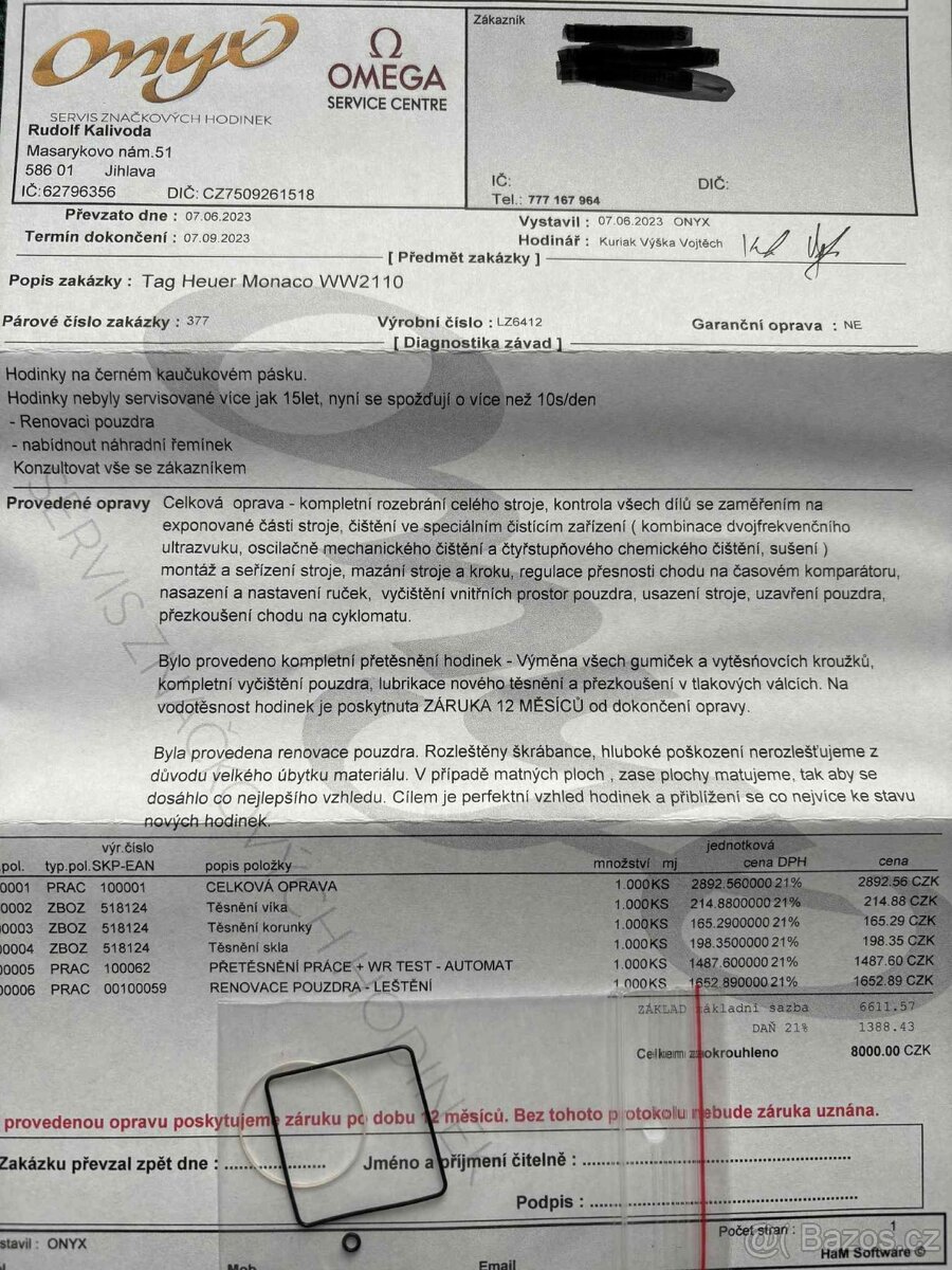 TAG HEUER Monaco calibre 6 - 13