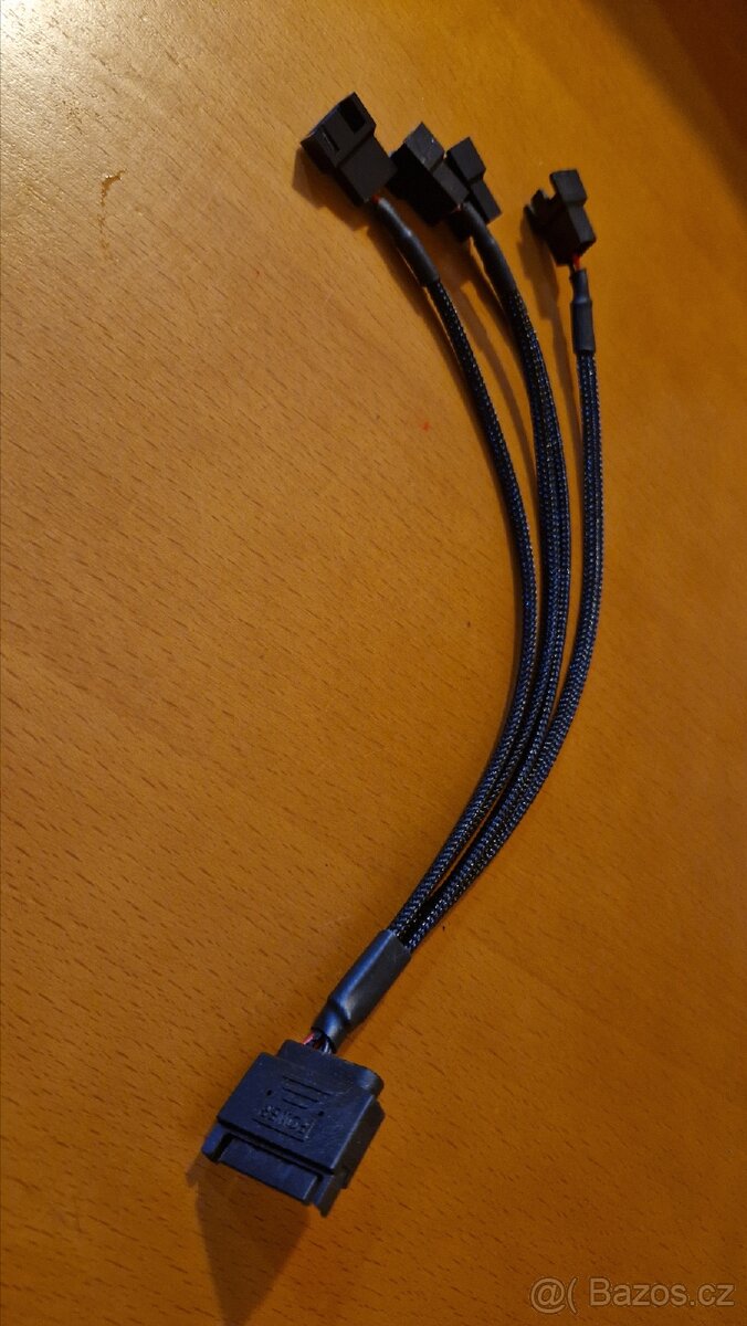 Ventilátory k PC 12V a rozdvojka napájení ventilátorů - 13