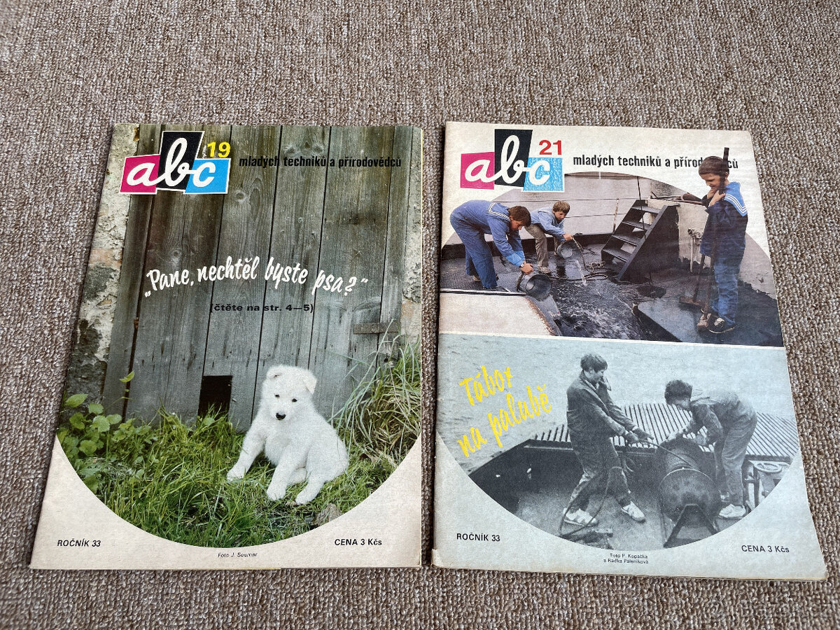 Časopisy ABC - nekompl. ročníky 26,27,29,30,31,32,33,34,36 - 13