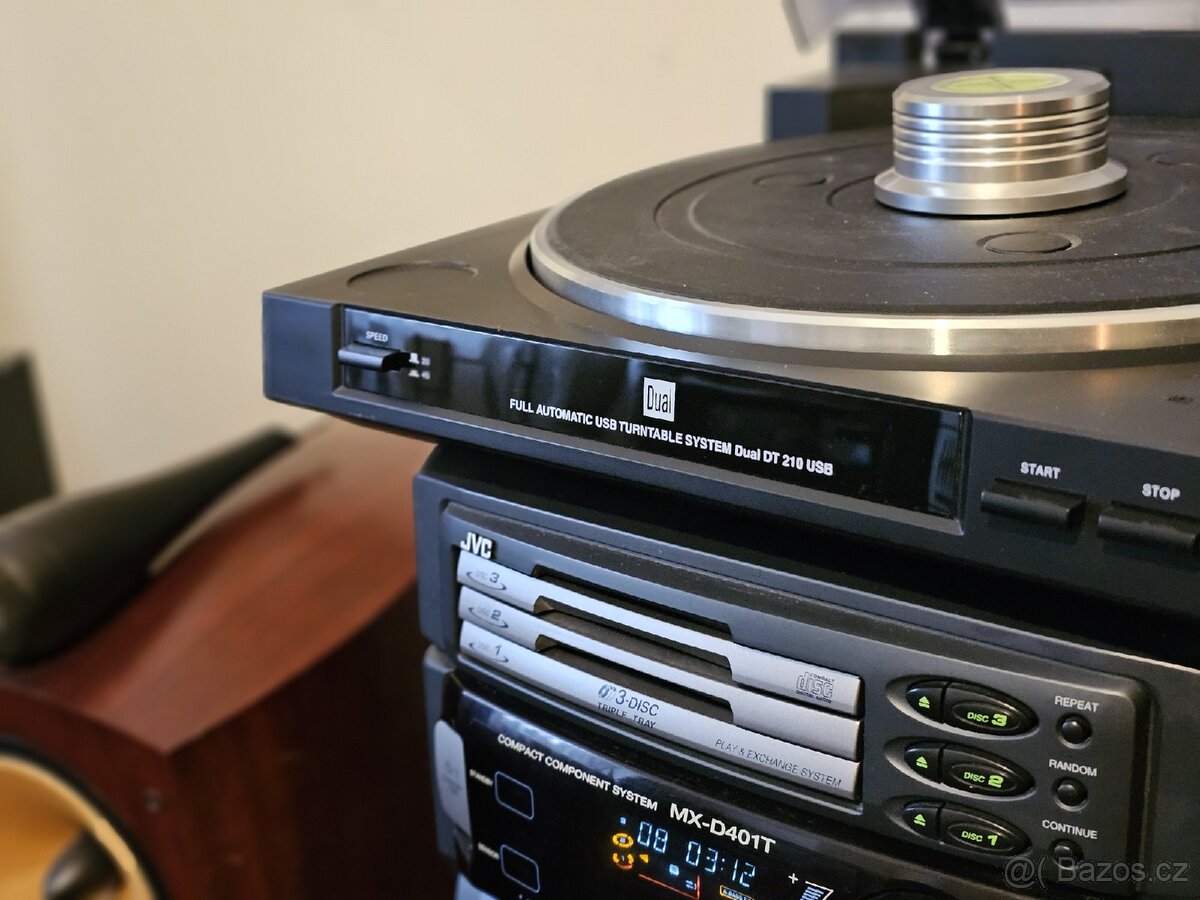 JVC stereo systém po velkém servisu (možno i gramofon a BT?) - 13