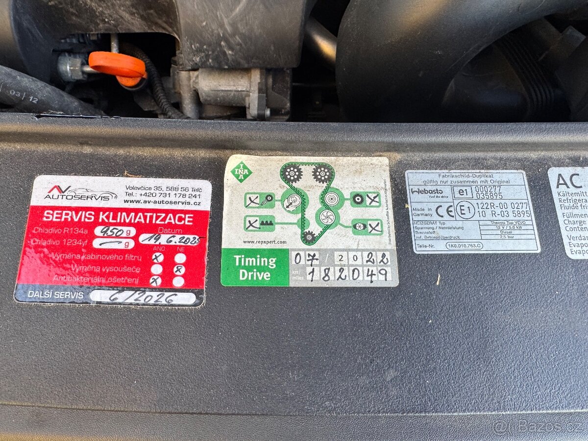 SEAT ALHAMBRA 2,0 TDI,103 KW,ROK 2012,NAJ 208 TKM,KLIMA - 13