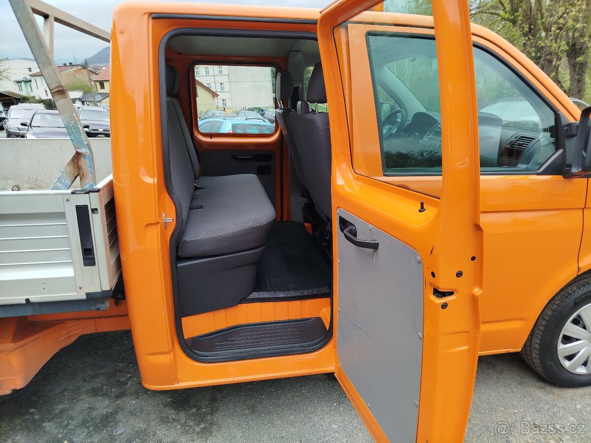 VW T5 TRANSPORTER Valník 2,0 TDi 103kW, DSG, r.v. 11/2010 - 13