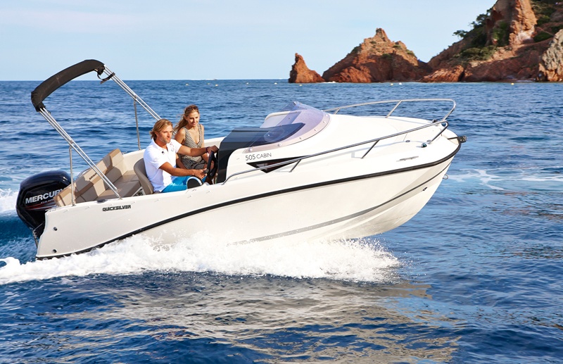 QUICKSILVER Activ 505 CABIN + MERCURY F 100 EFI ELPT záruka - 13