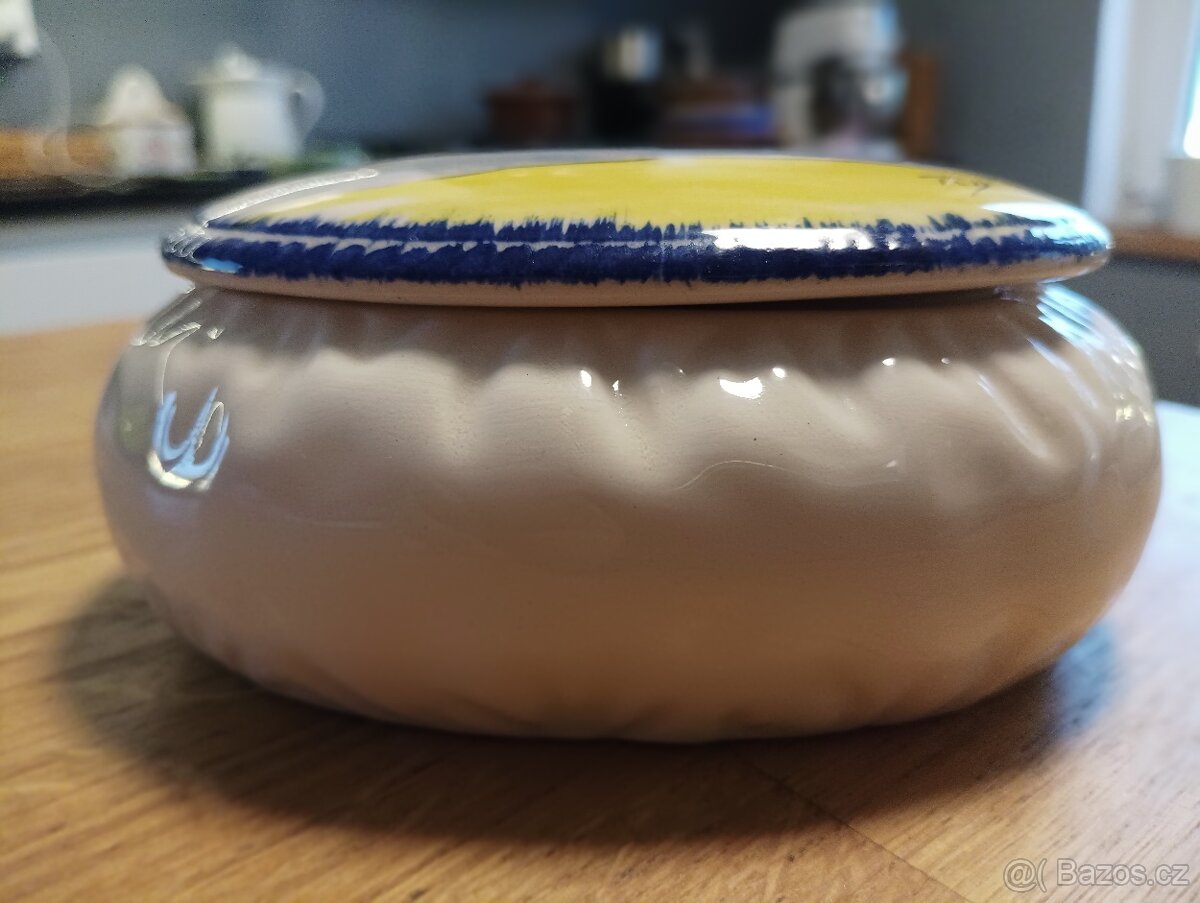 RUČNĚ MALOVANÁ DÓZA TESSIER FRANCIE - 13