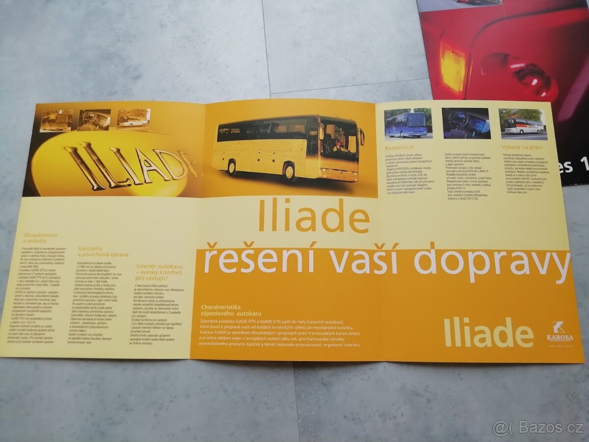 Karosa - katalogy, letáky - doprava v ceně - 13