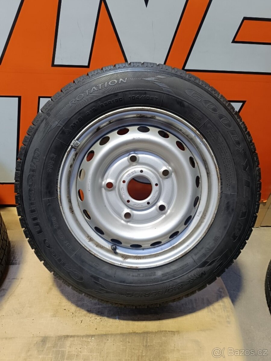 Zimní kola na Ford Transit 5x160 ET60, 215/65 R15C - 13