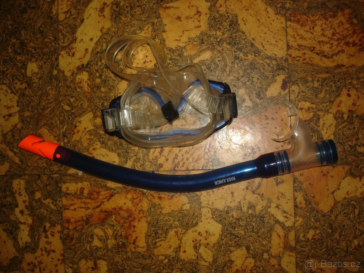 Pro malé potápěče: Ploutve, šnorchl, brýle, neoprén do vody - 13