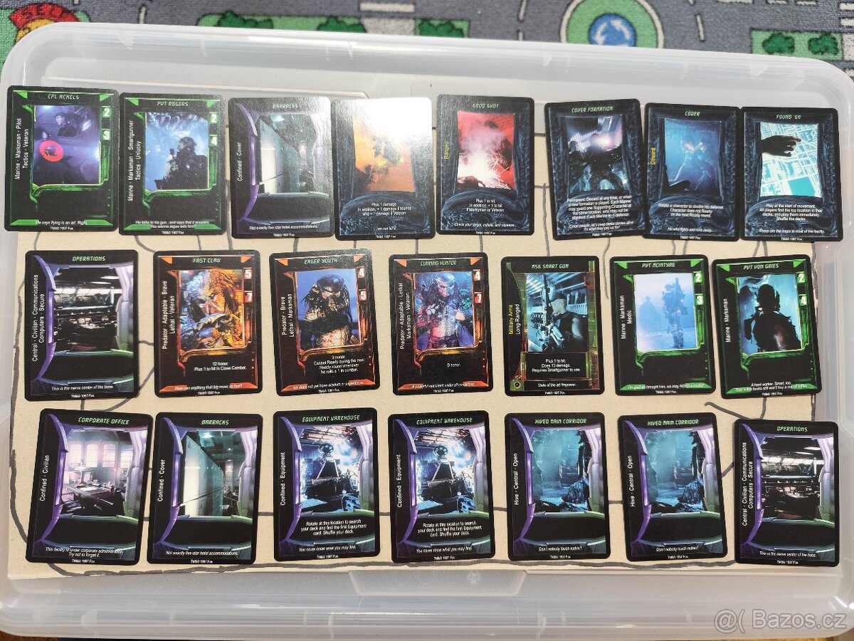 Karty Alien vs Predator, karetní hra, CCG - 13