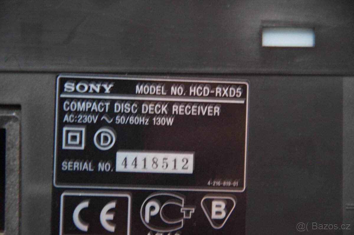 Sony HCD RX D 5 - 13